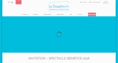 Desktop Screenshot of ladauphinelle.org